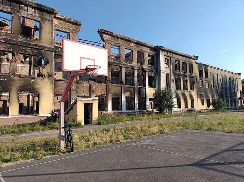 Харківська школа № 134, зруйнована у лютому 2022 року
