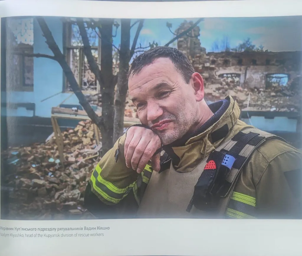 Керівник Купєянського підрозділу рятувальників Вадим Кіяшко