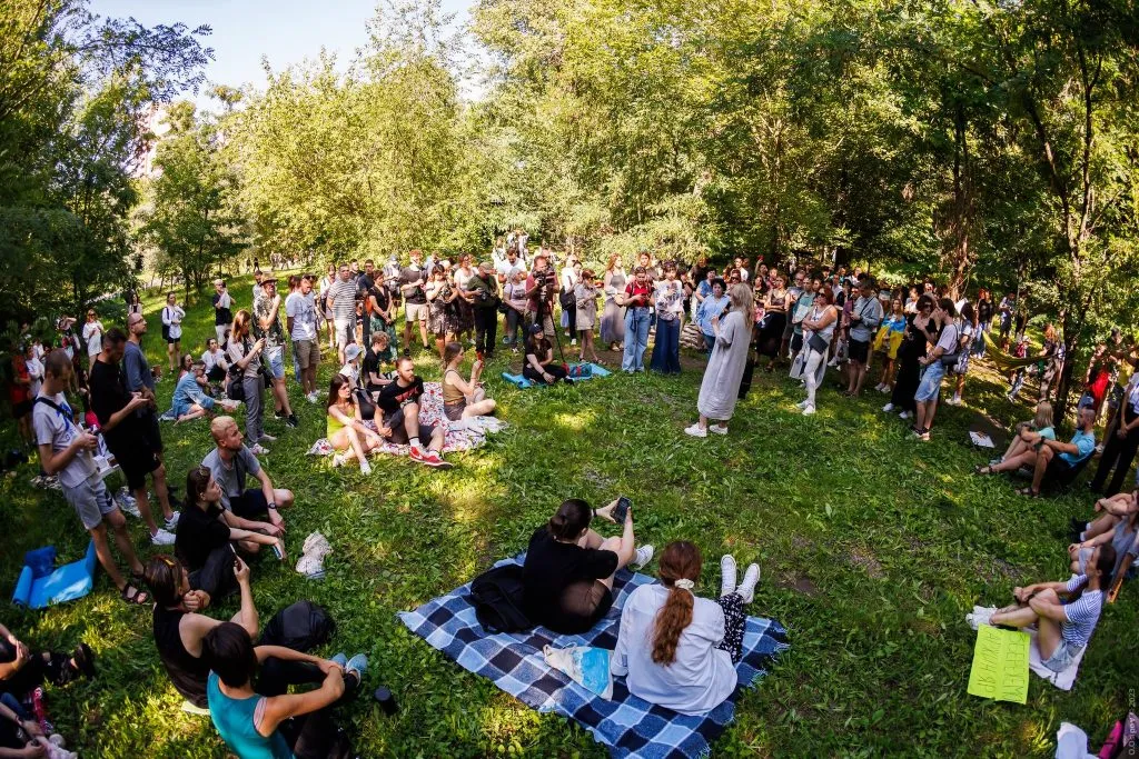 Спонтанний пікнік обурених забудовою громадян