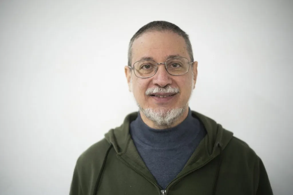 Валерій Пекар під час презентації «Маніфесту сталого миру» у Харківському ЄрміловЦентрі