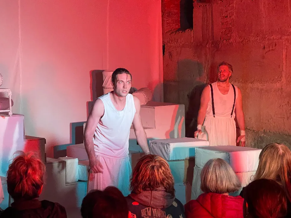 Постановка вистави у Костянтинівці на Донеччині