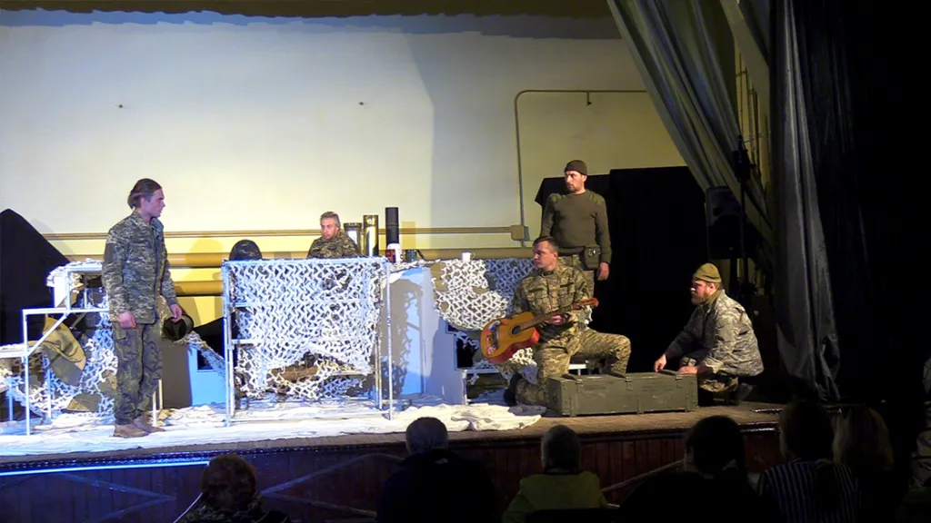 Постановка вистави у місті Ізюмі на Харківщині