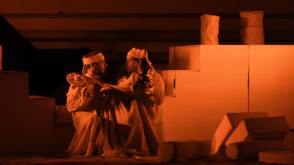 Постановка вистави в Ізюмі на Харківщині