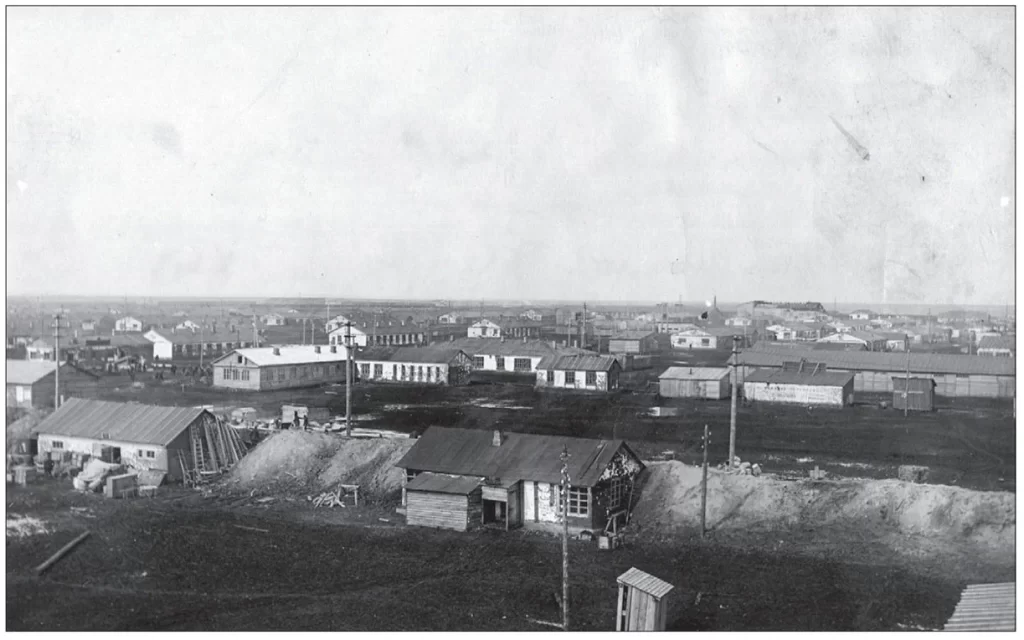 Робочий виселок для будівельників ХТЗ, 1930 рік