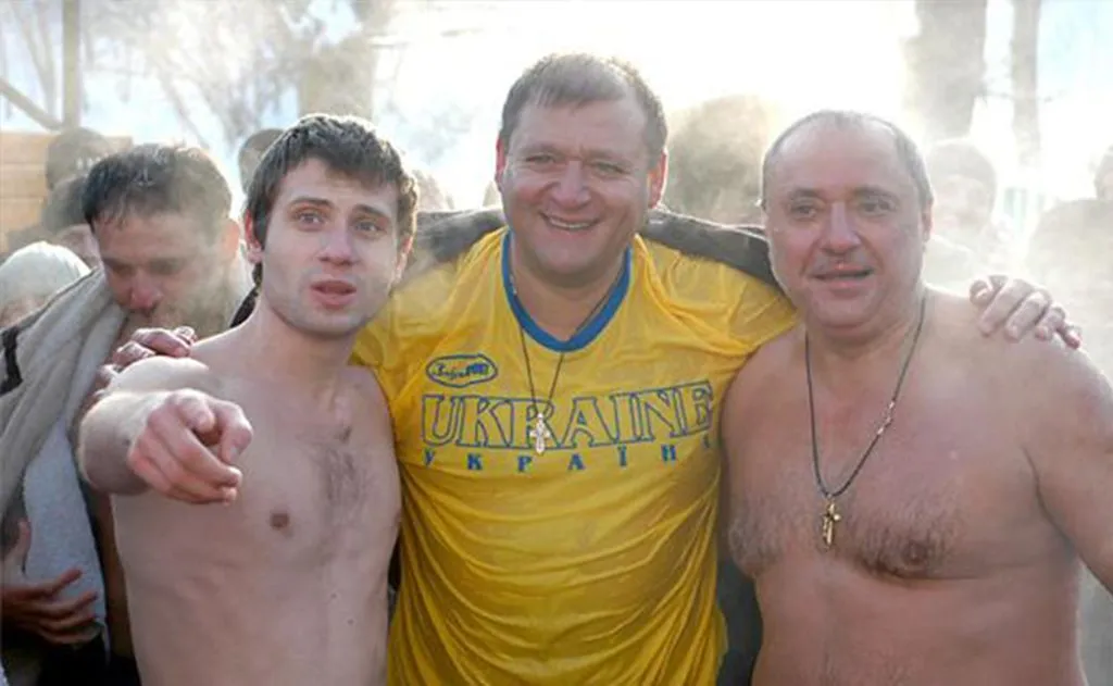 Каратуманов (праворуч) і Михайло Добкін