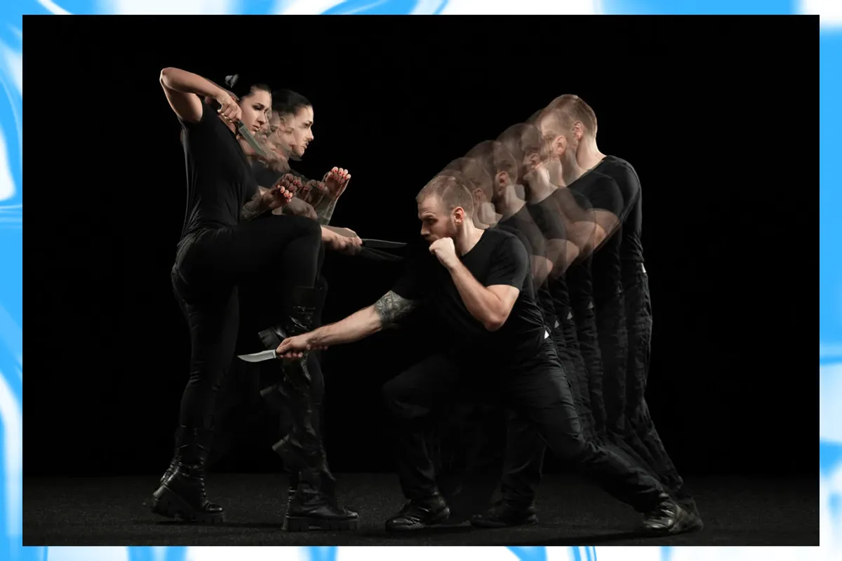 ножові техніки бою