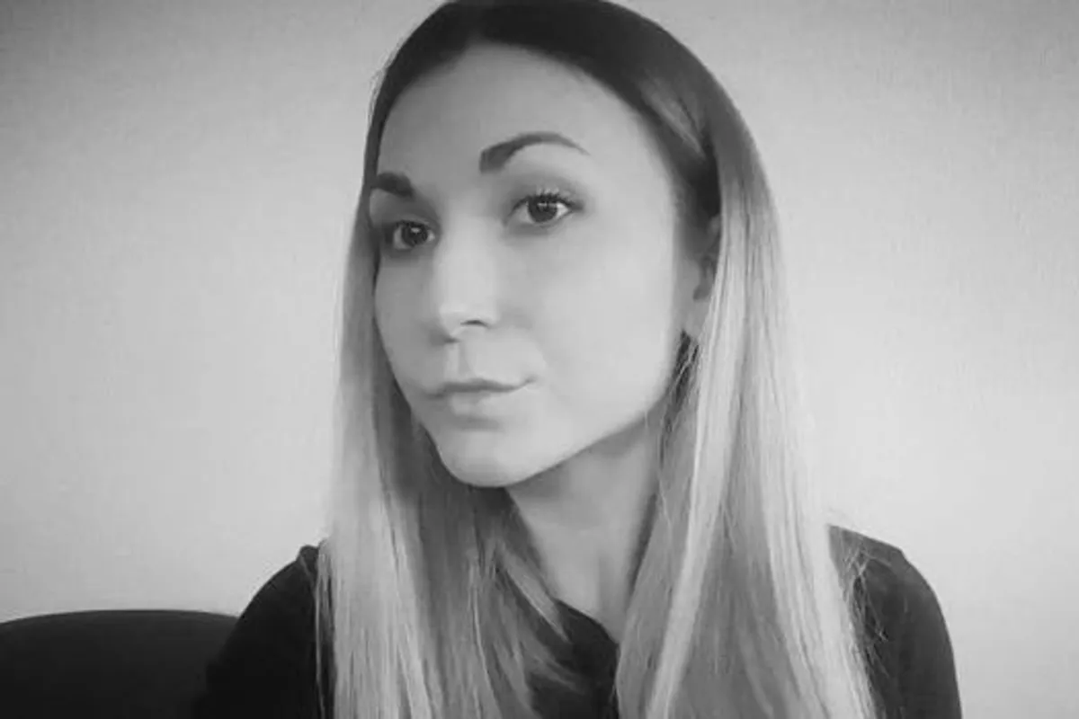 Журналістка Вікторія Рощина