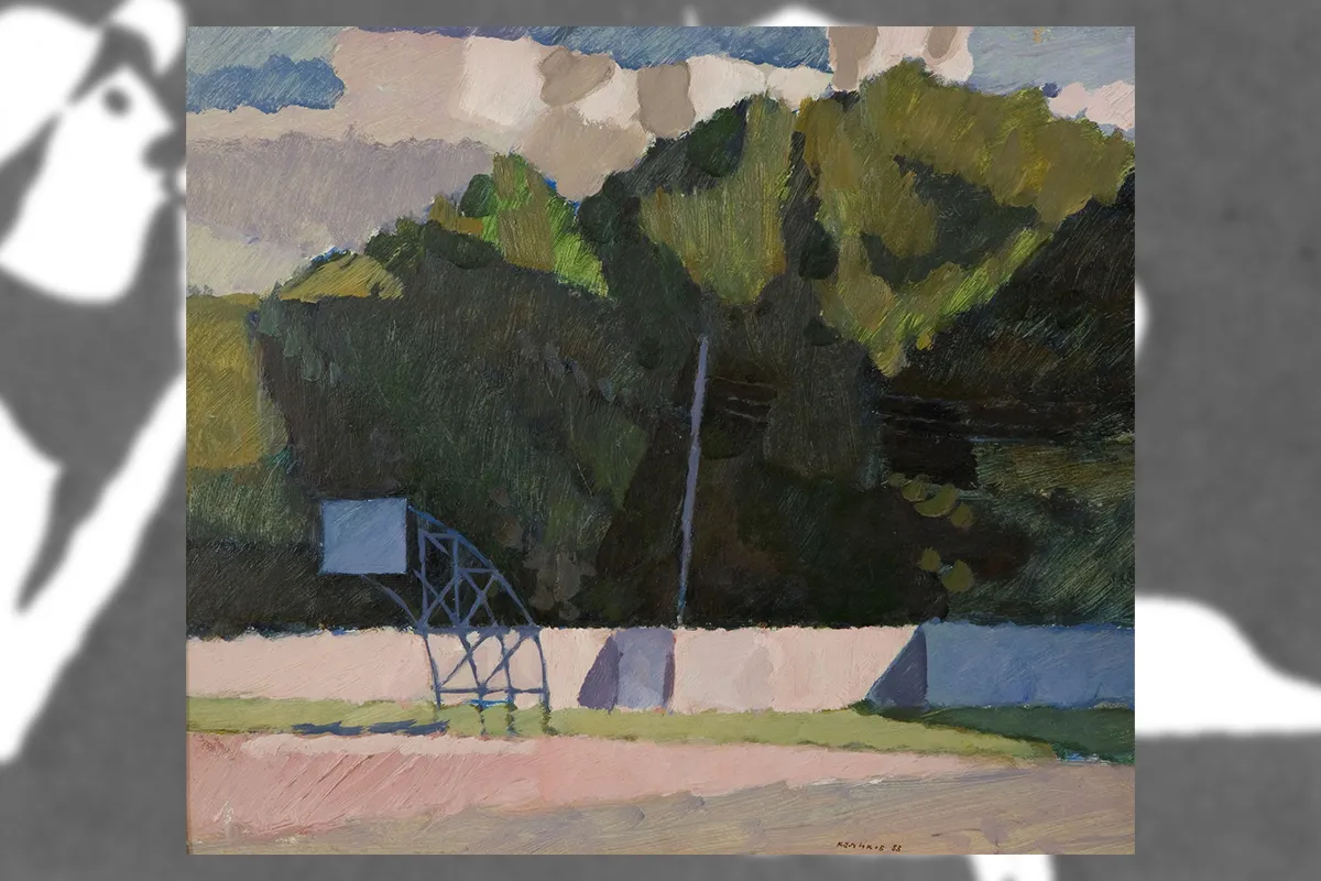 Віталій Куликов. Баскетбольний майданчик, 1983 рік