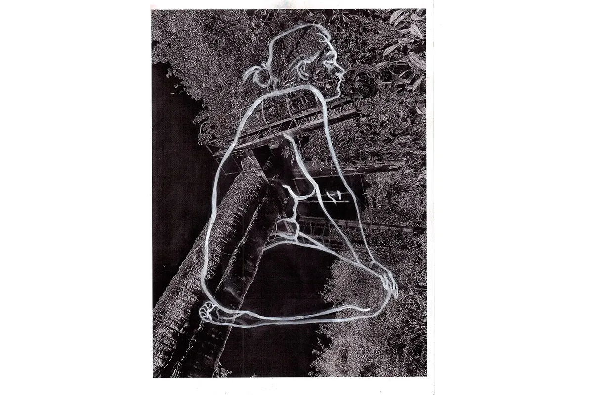 Жіноча натура на негативі 2 Мура