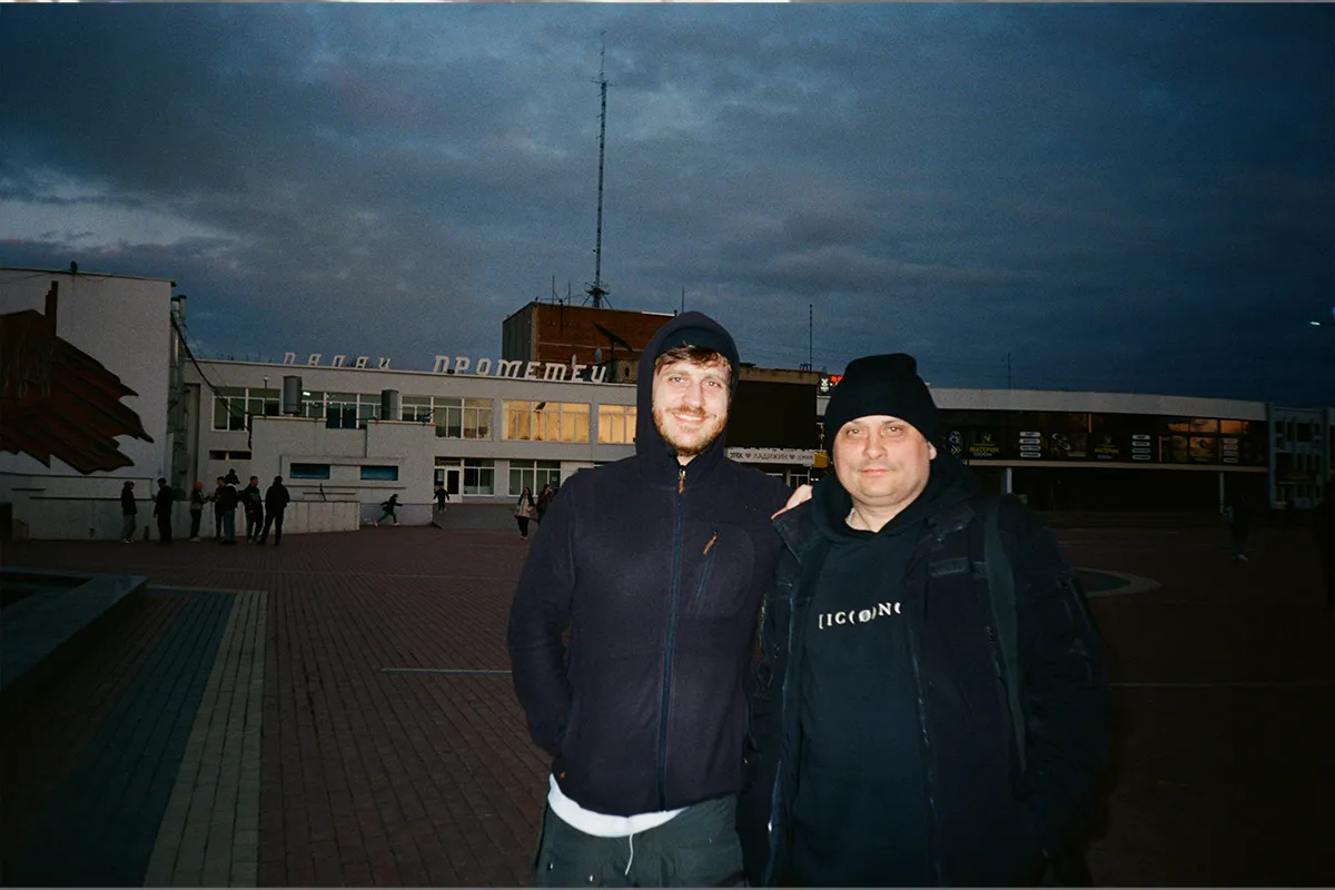 Бекстейдж зі зйомок «Останній Прометей Донбасу»