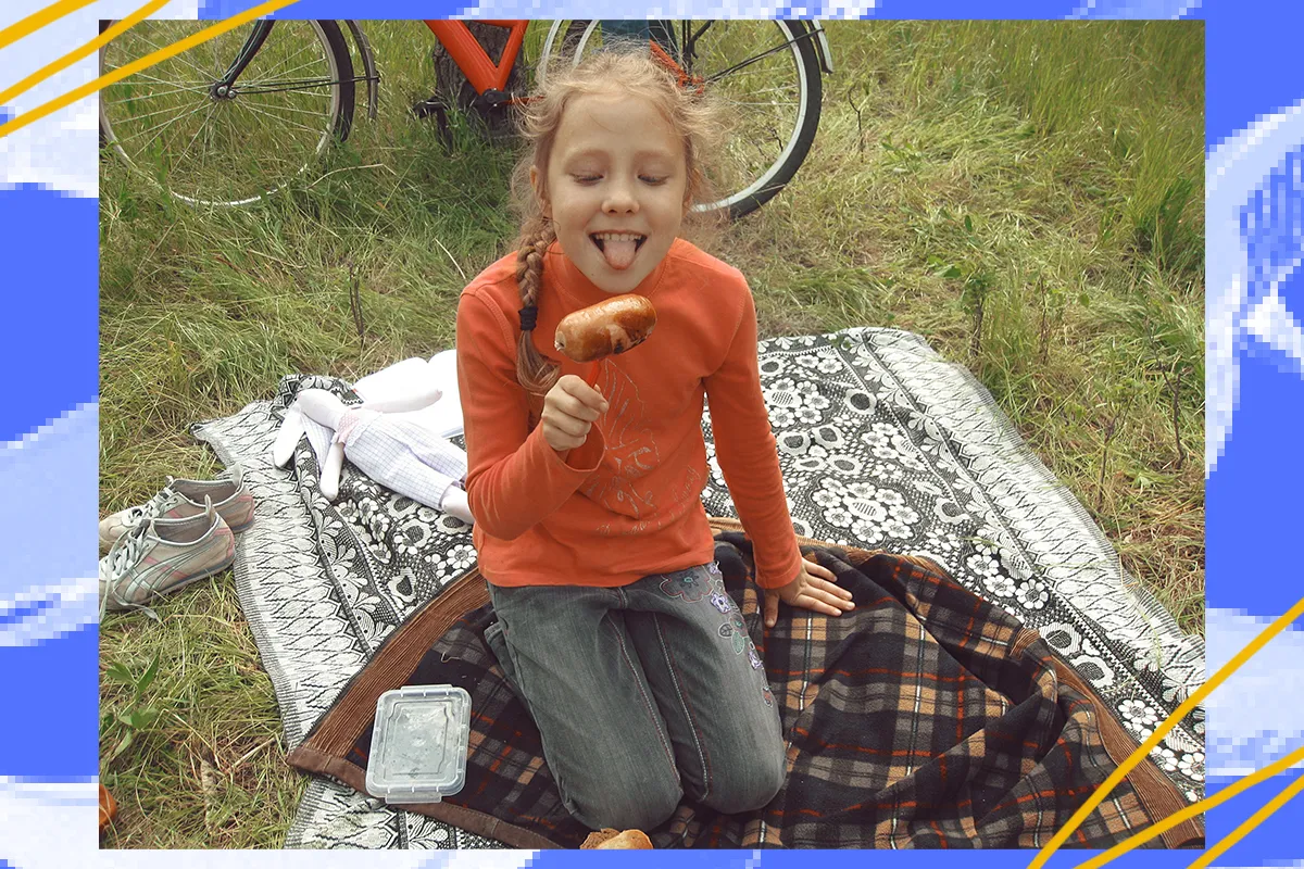 Віка в дитинстві