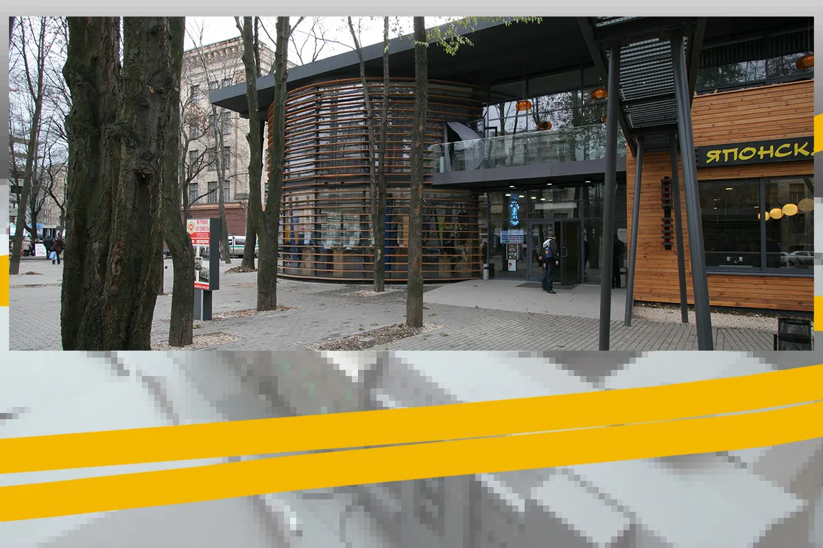 Будівля ресторанів на Стекляшці