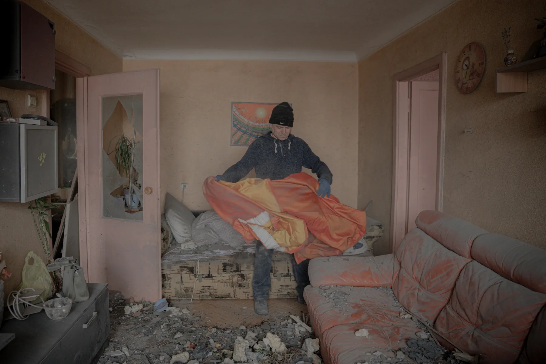 Місце влучання російської ракети 7 березня у Харкові