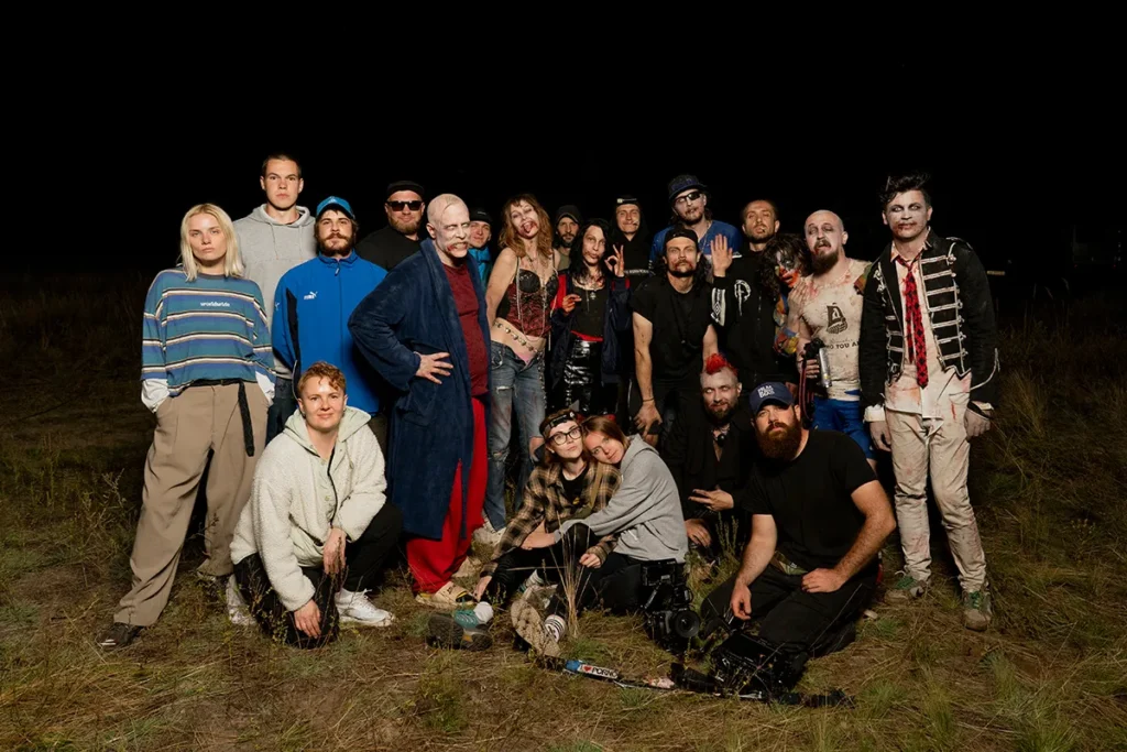 зйомки кліпу Берсерк гурту ПРОКЛІТИЙ ХУЙ