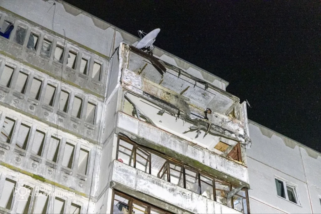 обстріл будинку Харків