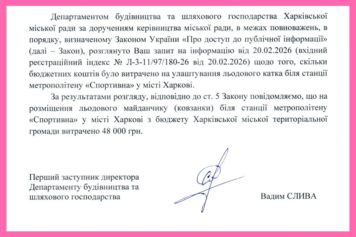 ковзанка спортивна Харків