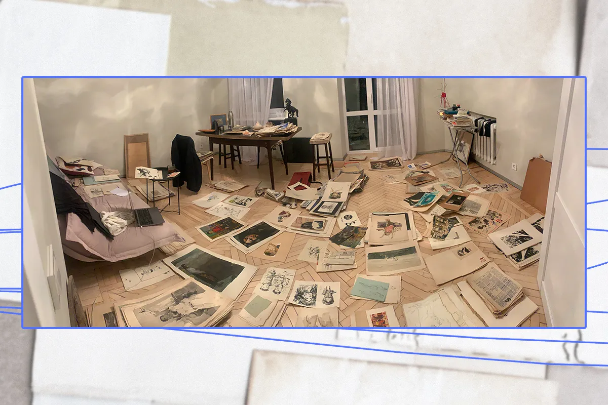 Процес роботи над матеріалами