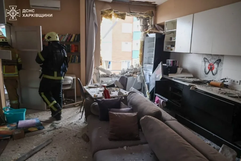 приліт Харків 14 квітня