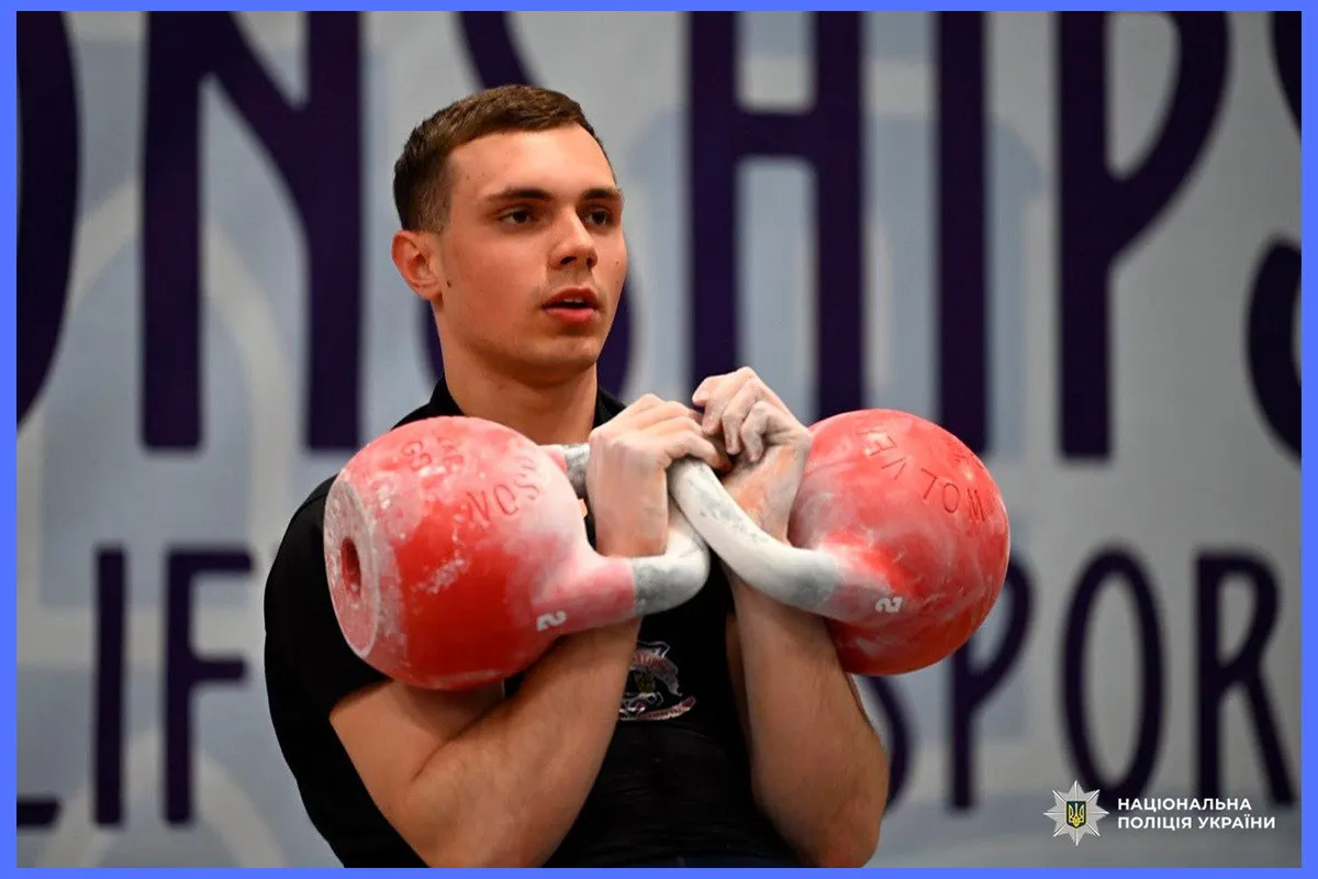 поліцейський харків чемпіонат Європи з гирьового спорту