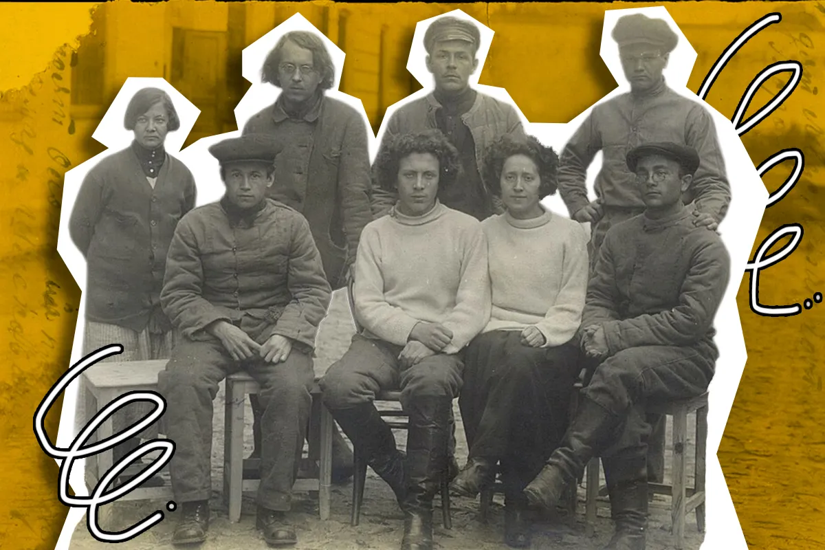 Анархісти Конфедерація «Набат» у вʼязниці, 1922 р.